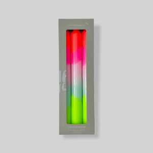 Candles - Dip Dye Neon Lollipop Tree - Pink Stories - FABLAB AB