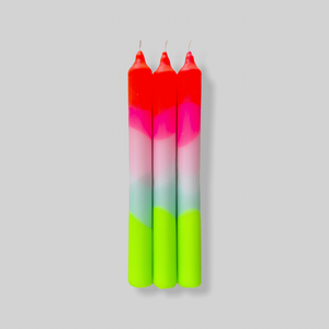 Candles - Dip Dye Neon Lollipop Tree - Pink Stories - FABLAB AB